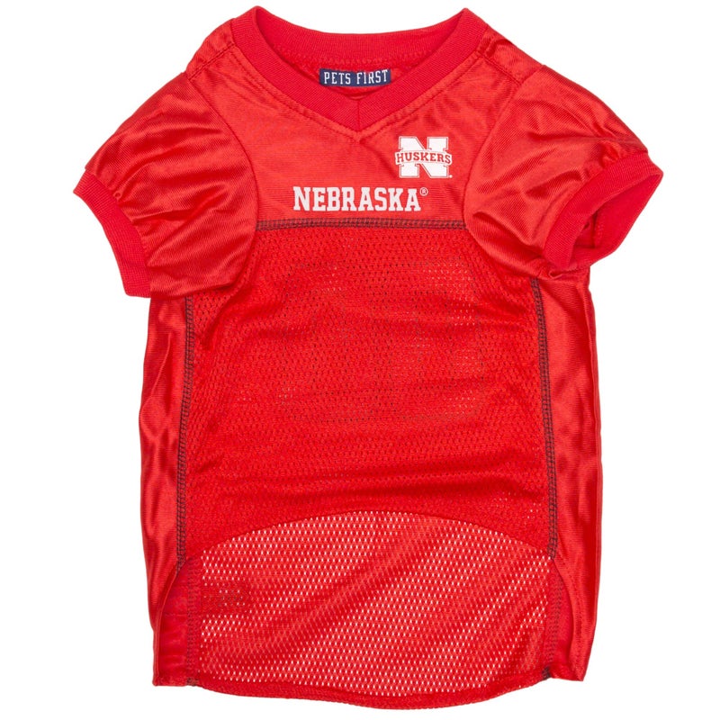 Pets First NCAA College Nebraska Cornhuskers Mesh Jersey for DOGS & CATS, X-Large. Licensed Dog Jersey with your Favorite Football/Basketball College Team - Image 2